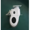 4 Inch Plate Swivel TPR Material Medical Caster Wheel